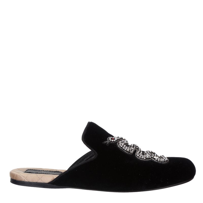 Mule-Gucci-Veludo-Bordado-
