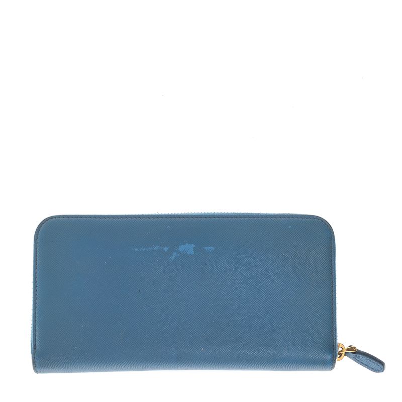 Carteira-Prada-Laco-Saffiano-Azul