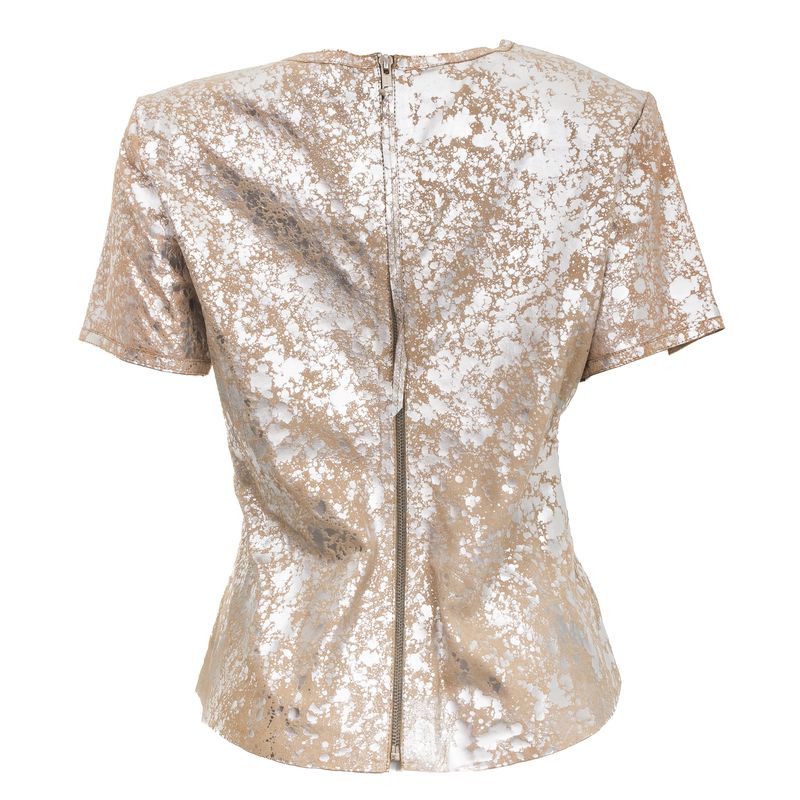 Blusa-Patricia-Viera-Couro-Metalizada