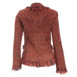 Blazer-Mixed-Tweed-Laranja-e-Azul