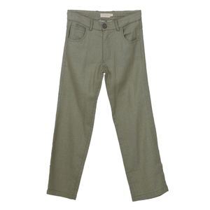 Calça Cris Barros Infantil Linho Verde