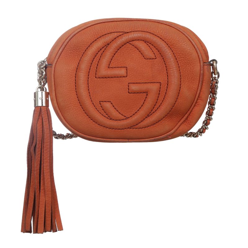 Bolsa-Gucci-Disco-Soho-Round-Laranja-