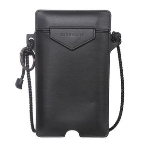 Bolsa Porta Celular Givenchy Couro Preto