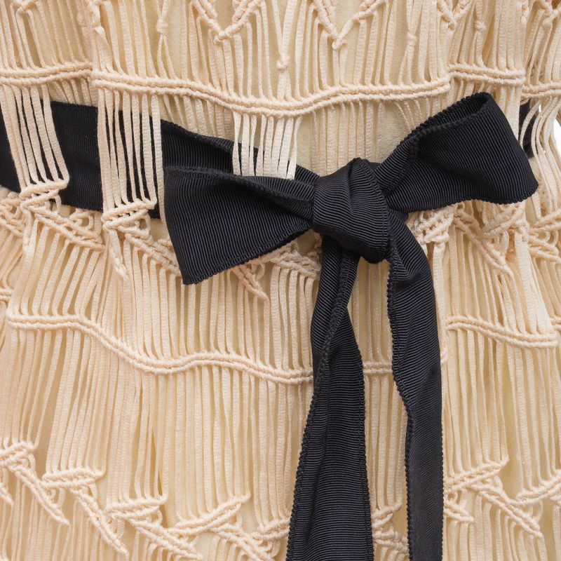 Vestido-Diane-von-Furstenberg-Fitas-Bege