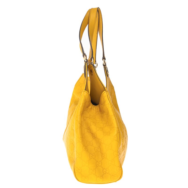 Bolsa-Gucci-Charmy-Guccissima-Couro-Amarela