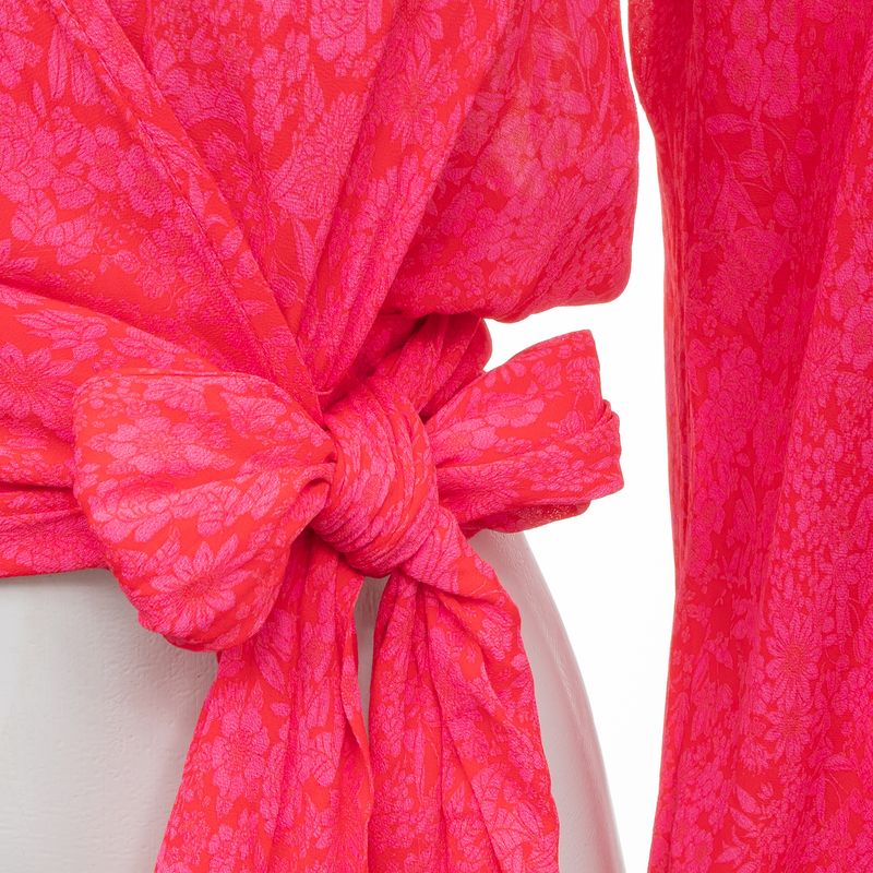 Blusa-Cris-Barros-Transpassada-Floral-Rosa