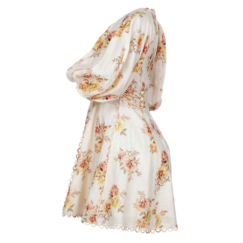 Vestido-Zimmerman-Linho-Estampado-