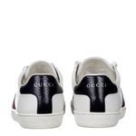Tenis-Gucci-Ace-Faixa-Web-Couro-Branco