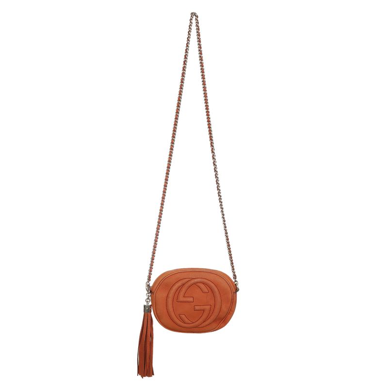 Bolsa-Gucci-Disco-Soho-Round-Laranja-