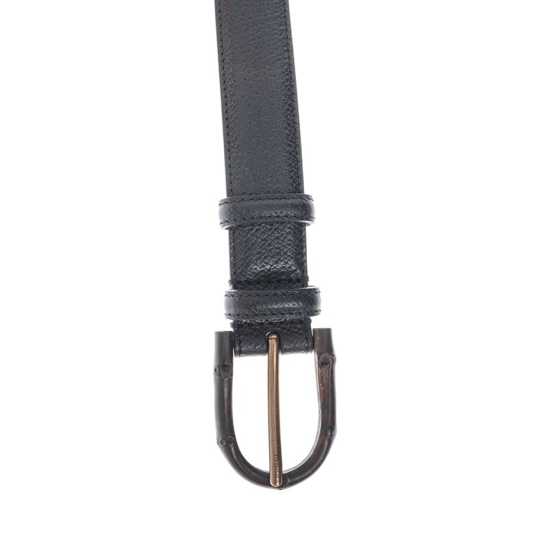Cinto-Gucci-Bamboo-Couro-Preto