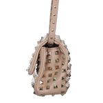 Bolsa-Valentino-Rockstud-Couro-Bege-