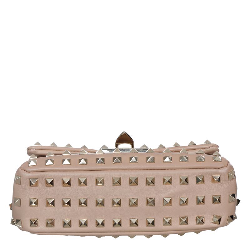 Bolsa-Valentino-Rockstud-Couro-Bege-