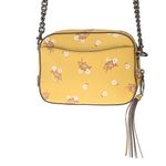 Bolsa-Coach-Camera-Floral-Amarela