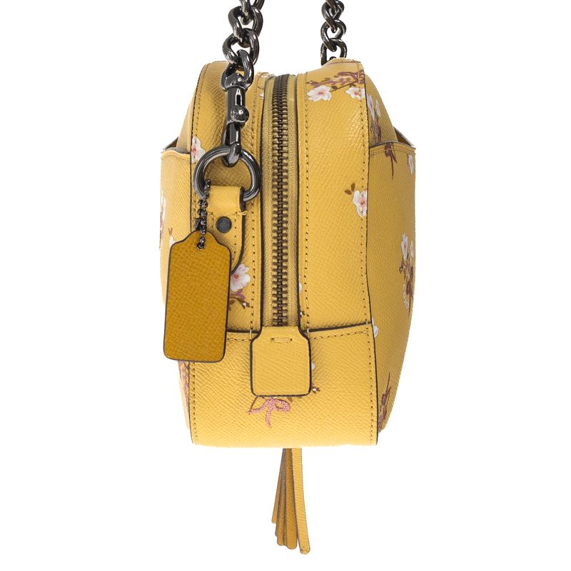 Bolsa-Coach-Camera-Floral-Amarela