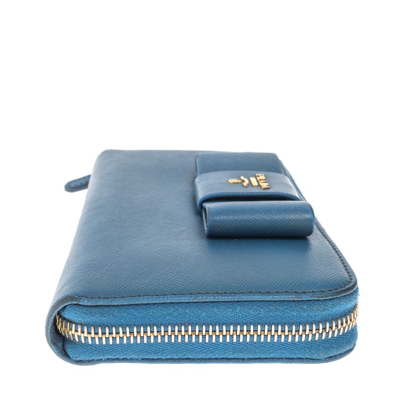 Carteira-Prada-Laco-Saffiano-Azul