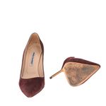 Scarpin-Manolo-Blahnik-Camurca-Marrom