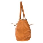 Bolsa-Longchamp-Tote-Baixo-Relevo-Caramelo