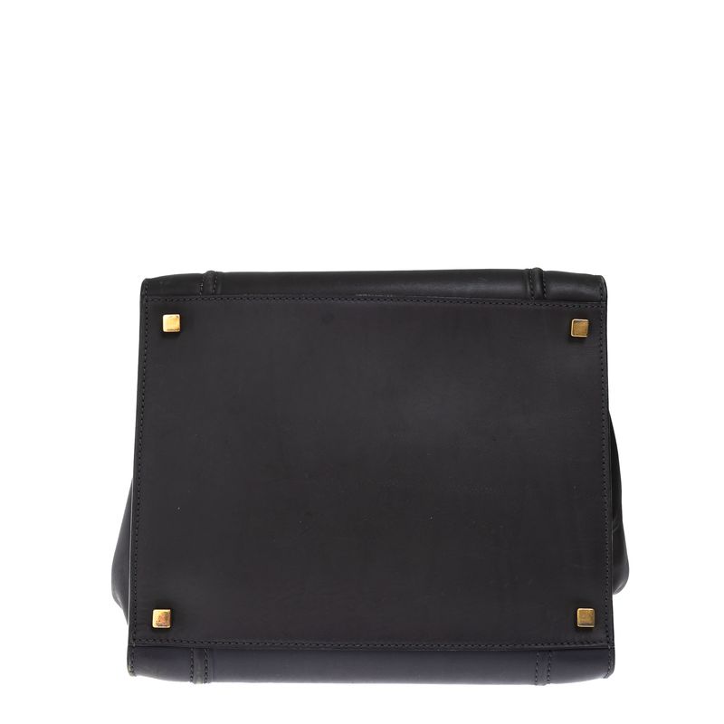 Bolsa-Celine-Luggage-Phantom-Couro-Cinza