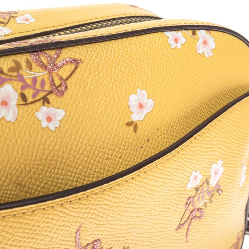 Bolsa-Coach-Camera-Floral-Amarela