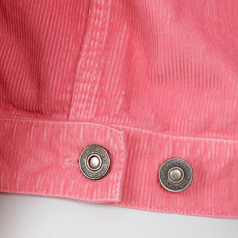 Jaqueta-Christian-Dior-Estampada-Rosa-