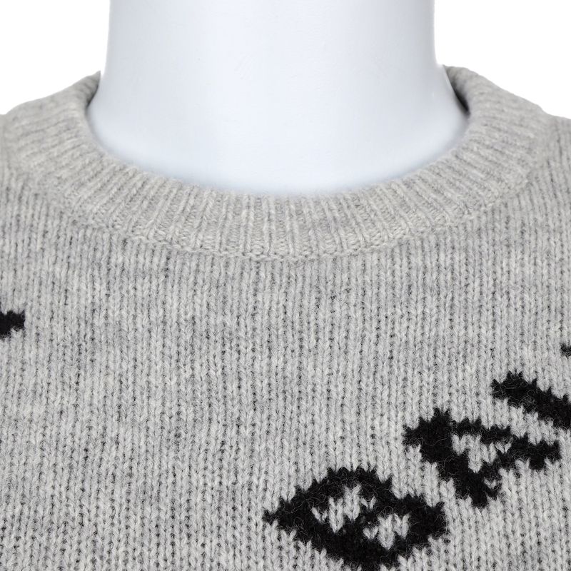 Trico-Balenciaga-La-Logo-Cinza-