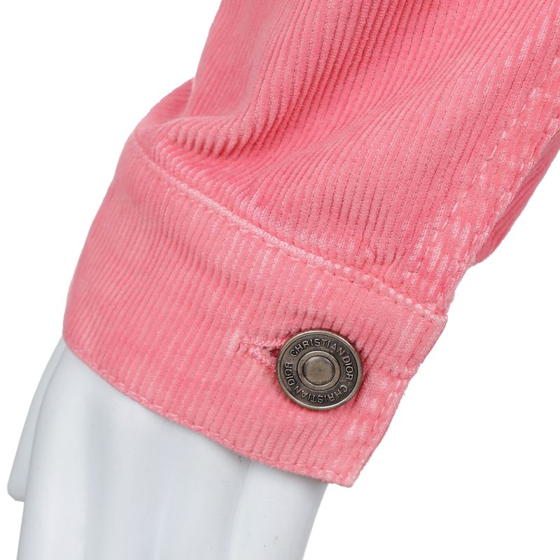 Jaqueta-Christian-Dior-Estampada-Rosa-