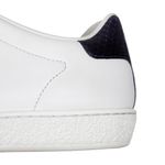 Tenis-Gucci-Ace-Faixa-Web-Couro-Branco