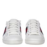 Tenis-Gucci-Ace-Faixa-Web-Couro-Branco