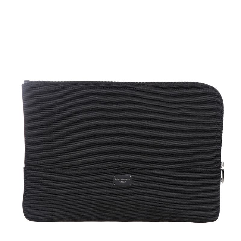 84614-Clutch-Dolce-and-Gabbana-Tecido-Preto-1
