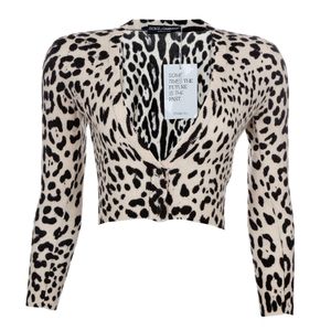 Cardigã Dolce & Gabbana Animal Print