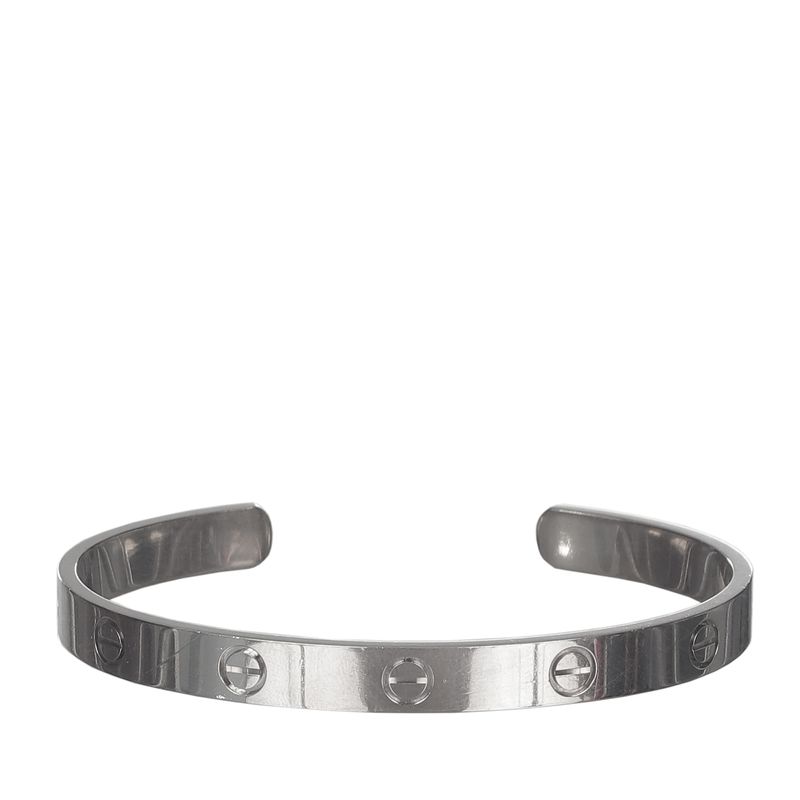 Bracelete-Cartier-Love-Aberto-Ouro-Branco
