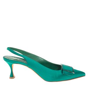 Scarpin Manolo Blahnik Verde