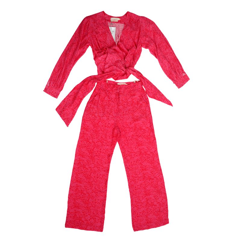 Conjunto-Cris-Barros-Floral-Rosa