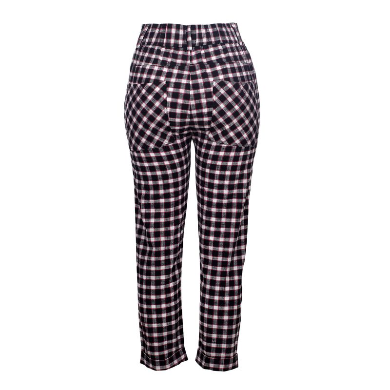 Calca-Mixed-Xadrez-Rosa-e-Preto-
