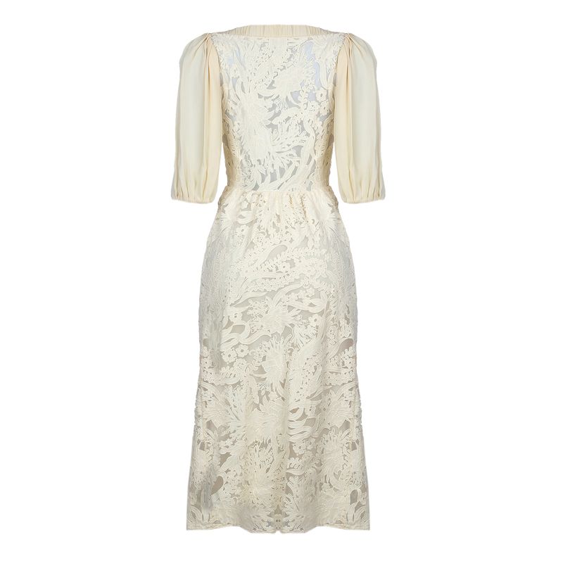Vestido-Cris-Barros-Lalitha-Renda-Creme