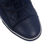 Tenis-Chanel-Couro-e-Tweed-Azul-Marinho-