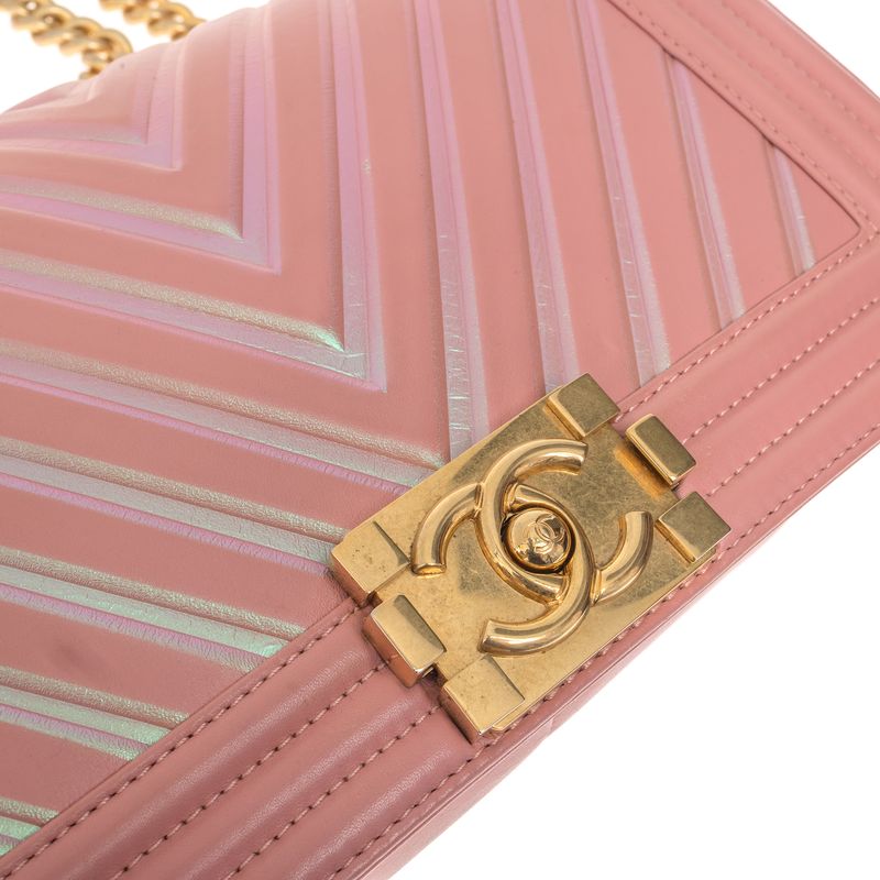 Bolsa-Chanel-Boy-Media-Rosa