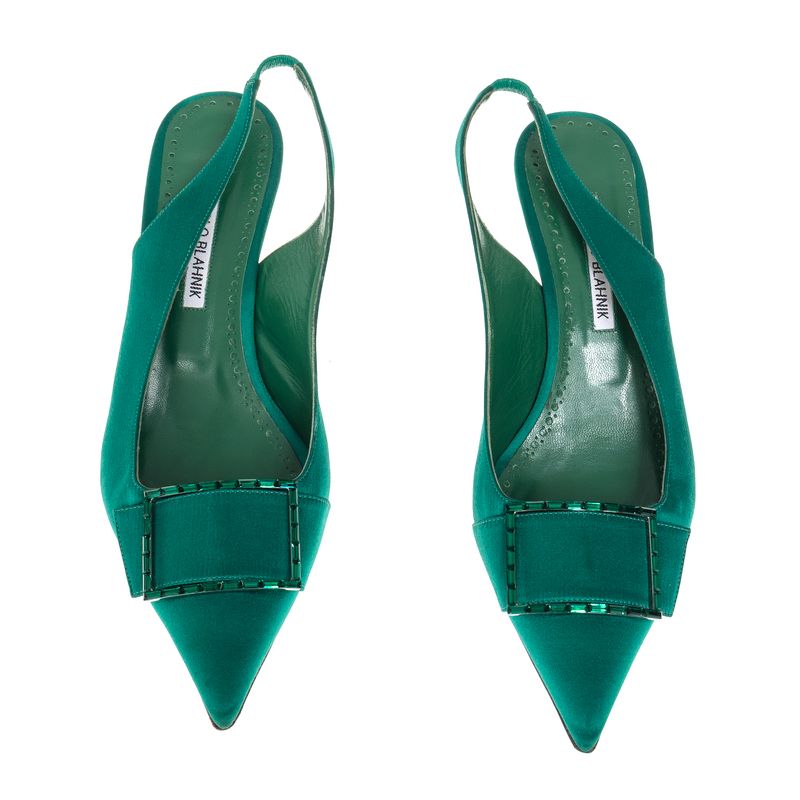 Scarpin-Manolo-Blahnik-Verde