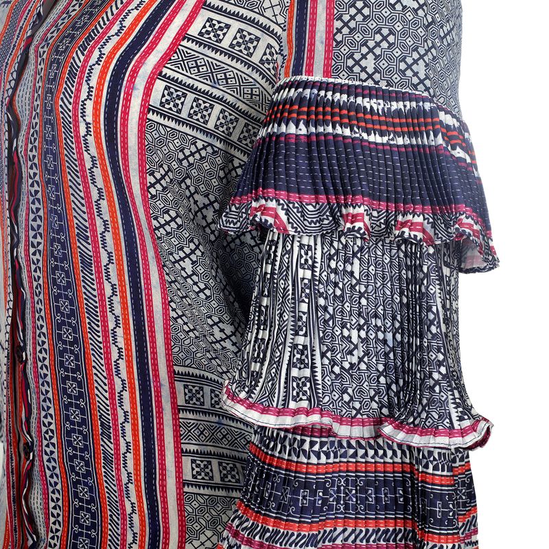 Blusa-Adriana-Barrada-Seda-Manga-Plissada-Estampada