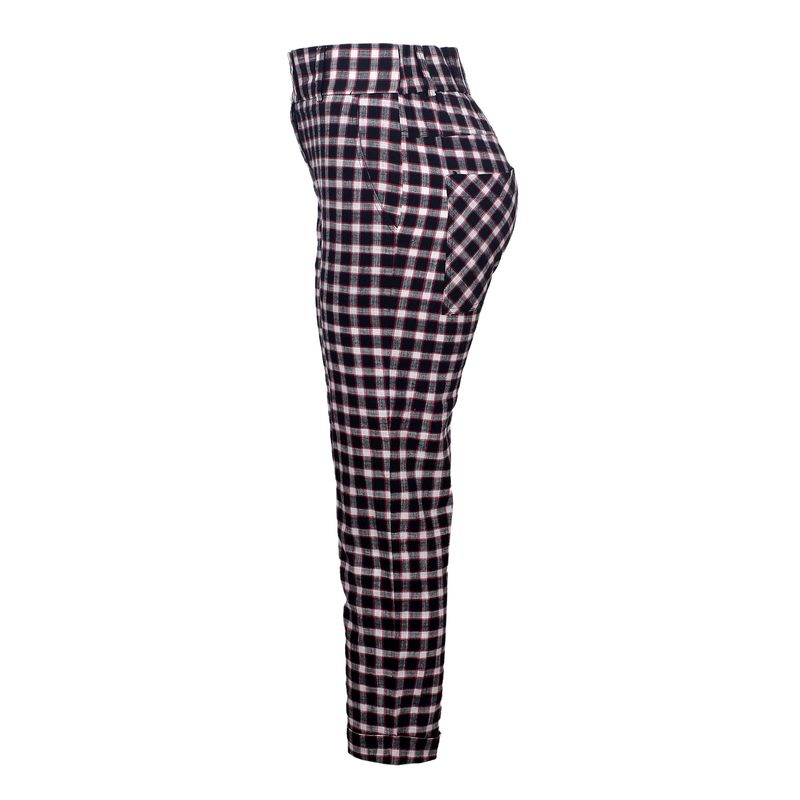 Calca-Mixed-Xadrez-Rosa-e-Preto-