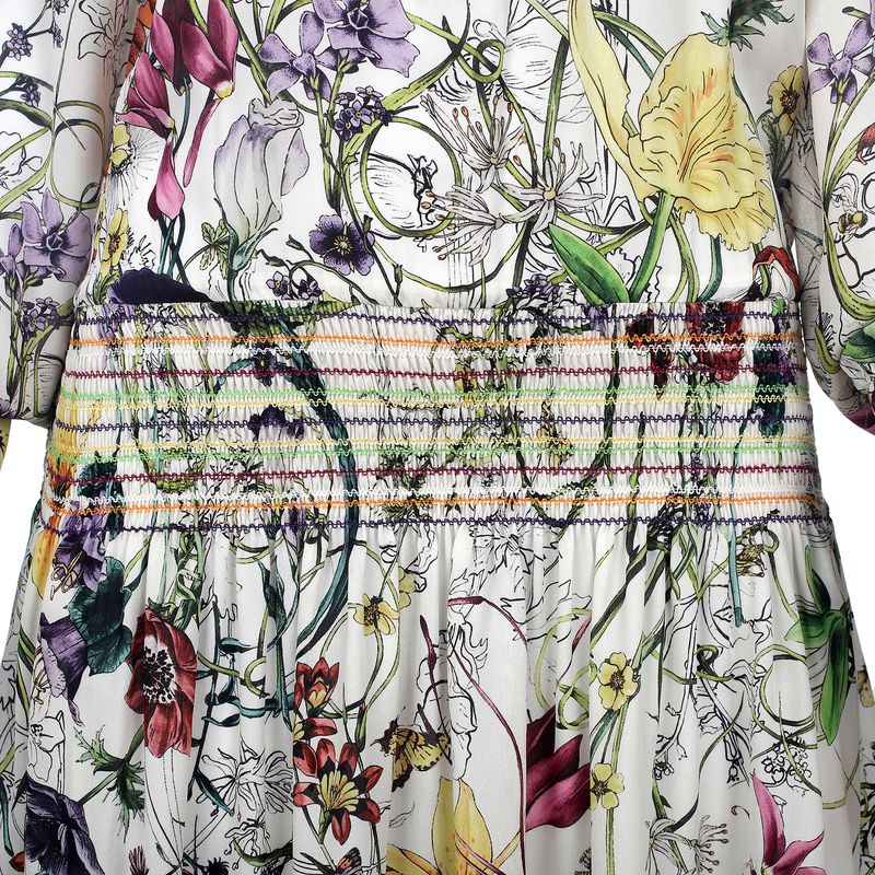 Vestido-Gucci-Seda-Estampa-Floral