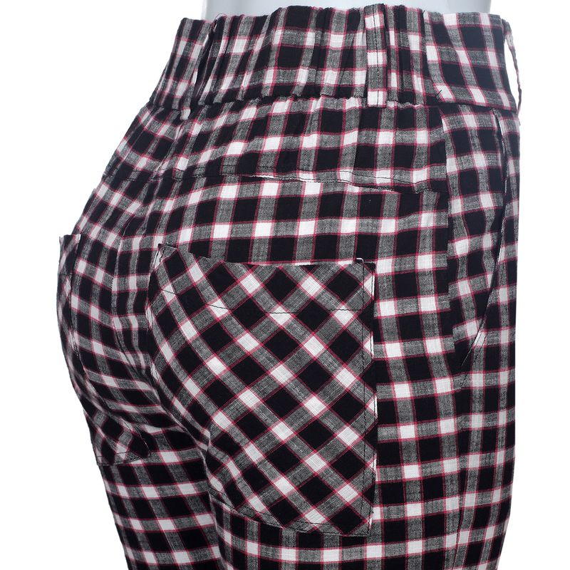 Calca-Mixed-Xadrez-Rosa-e-Preto-