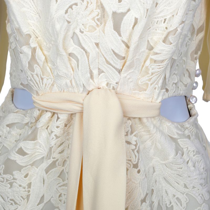 Vestido-Cris-Barros-Lalitha-Renda-Creme
