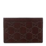 Porta-Cartao-Gucci-Guccissima-Marrom