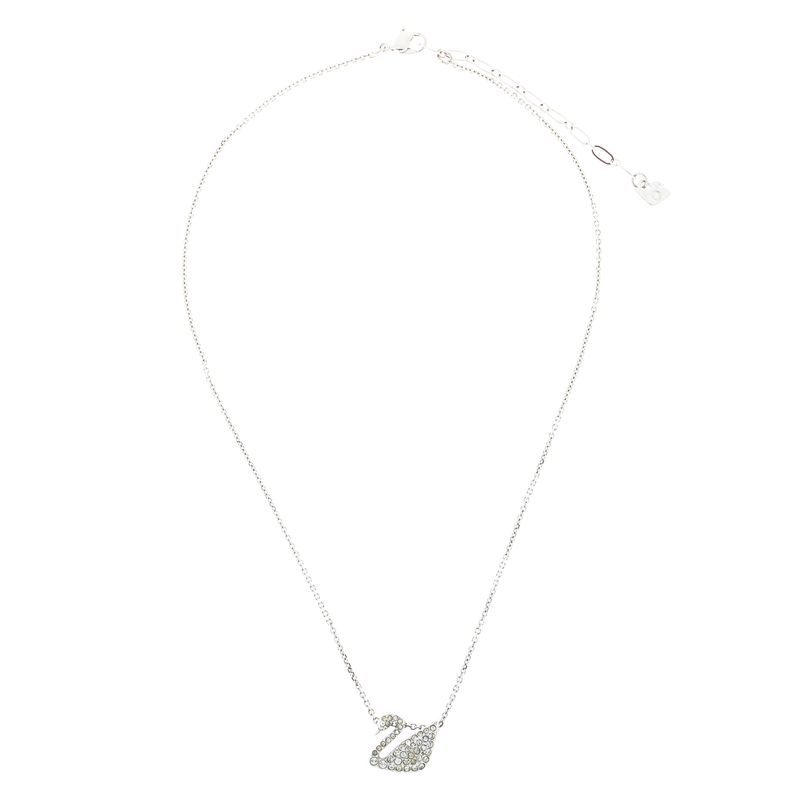 Colar-Swarovski-Cisne-Prateado