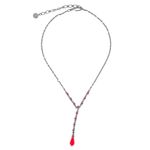 Colar-Givenchy-Chumbo-com-Cristais-Vermelhos