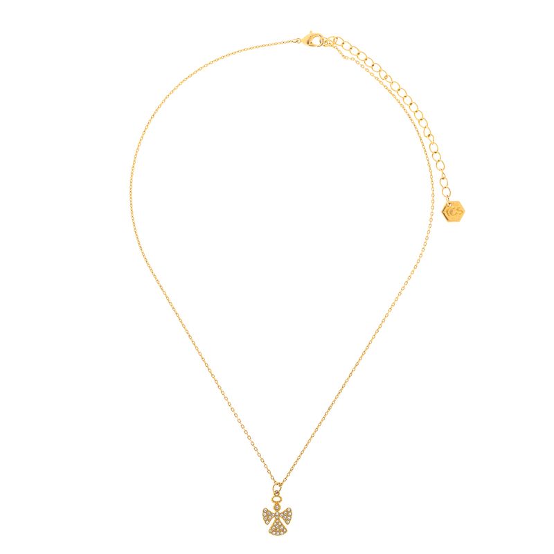 Colar-Pendente-Anjo-Dourado