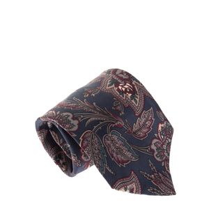Gravata Christian Dior Vintage Seda Floral