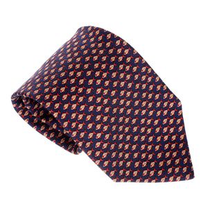 Gravata Salvatore Ferragamo Estampa Peixes