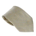 Gravata-Salvatore-Ferragamo-Estampa-Amarela-e-Azul-